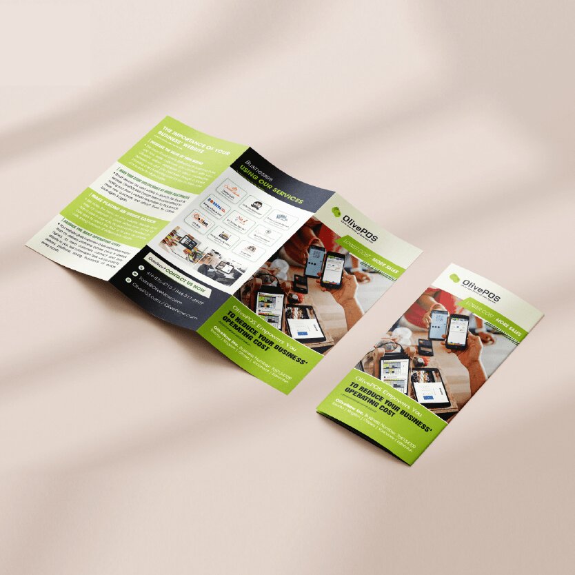 Brochure thương mại phần mềm công nghệ Olive POS