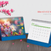 Lịch Tết màu xanh dương - Bình an và niềm tin