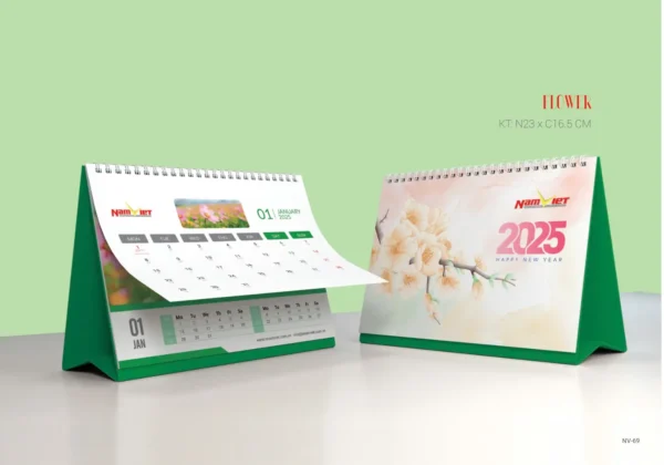 Vì sao lịch để bàn chữ A là công cụ quảng bá hiệu quả cả năm?