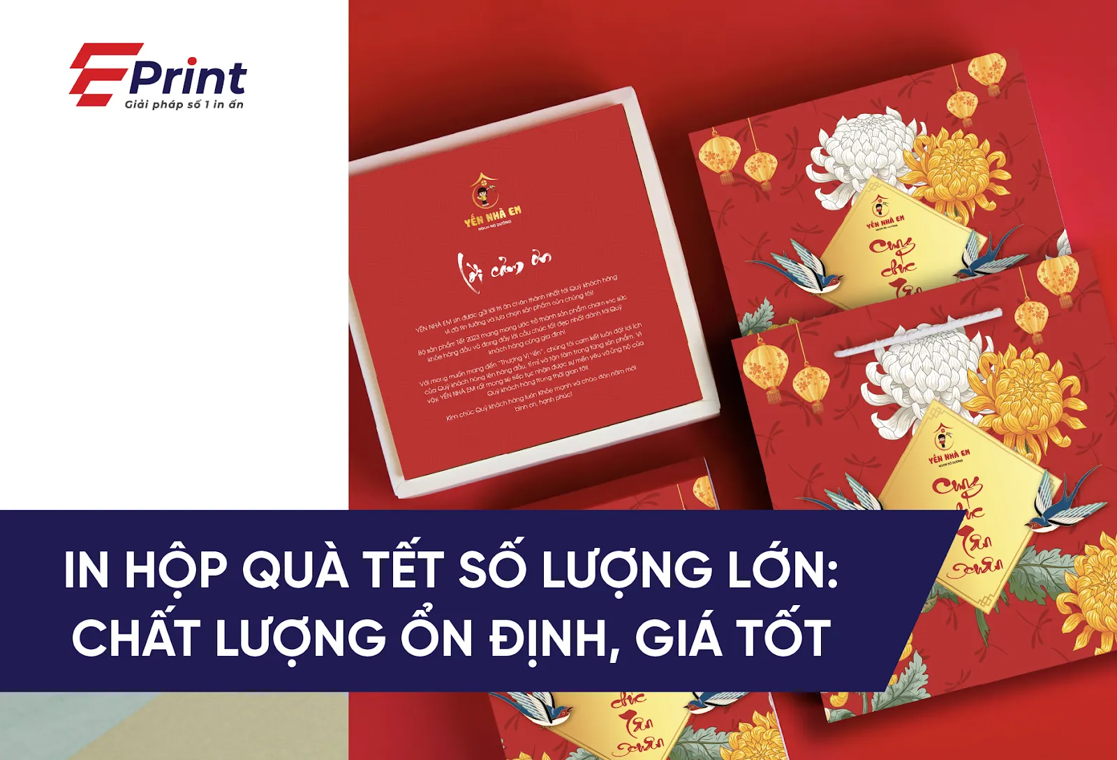 Hộp quà Tết
