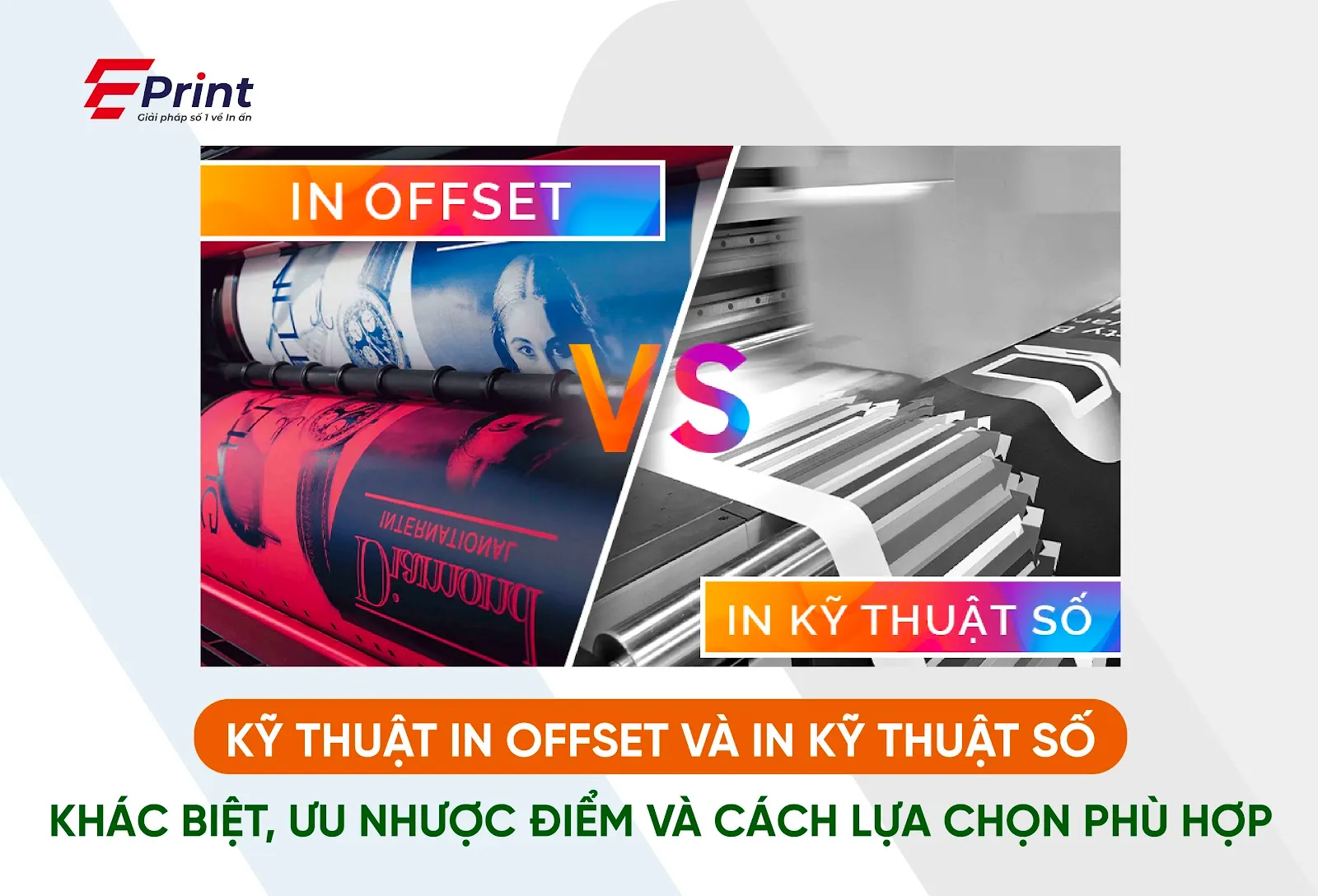 In offset và in kĩ thuật số