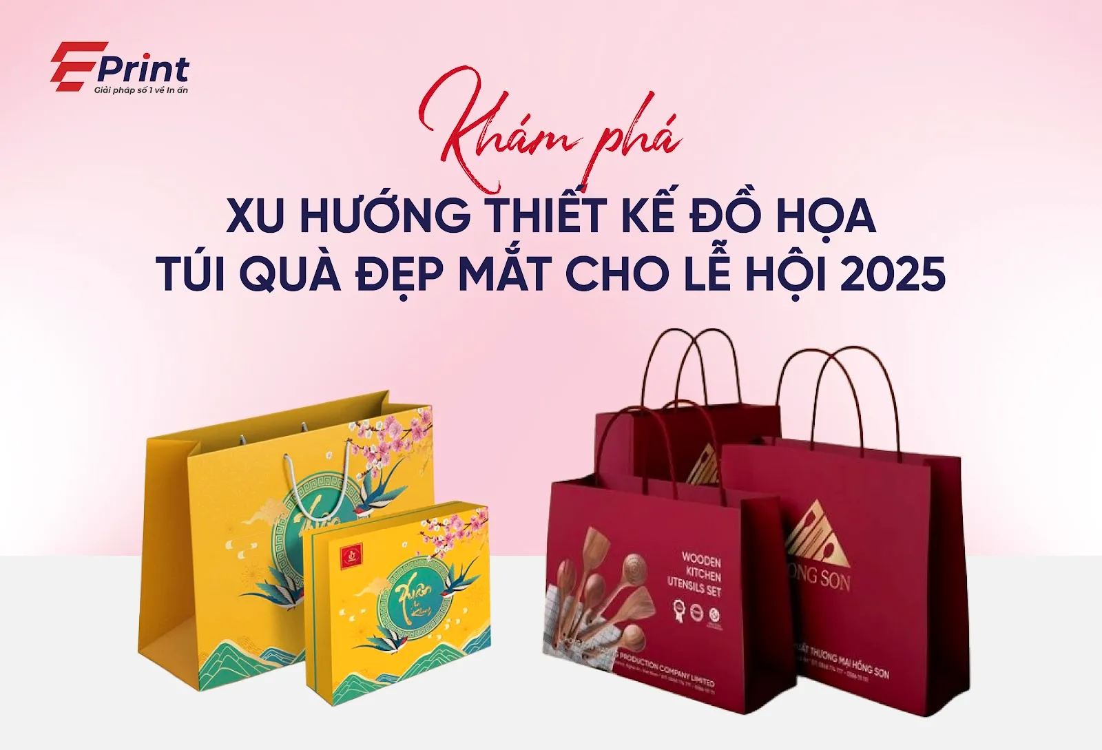Xu hướng thiết kế túi quà