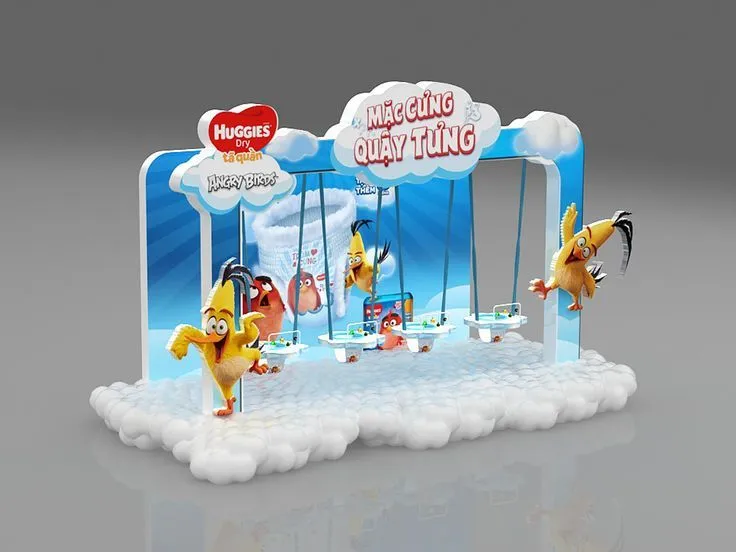 Các yếu tố tạo nên POSM sáng tạo trong booth activation