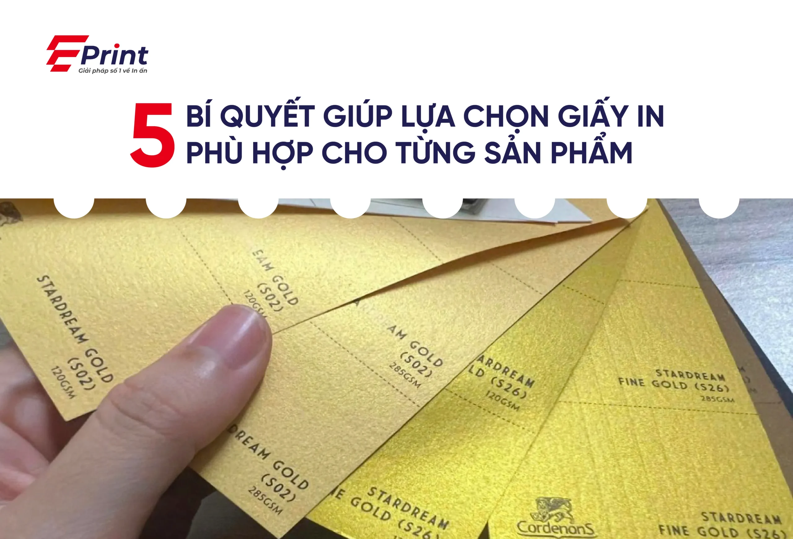 Chọn giấy in