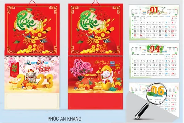 In lịch số lượng lớn cho doanh nghiệp
