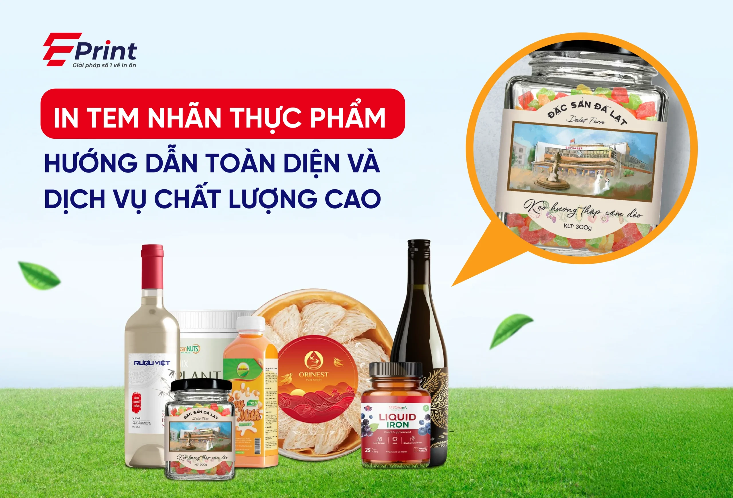 Tem nhãn thực phẩm