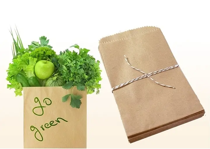 Bao bì rau củ xanh