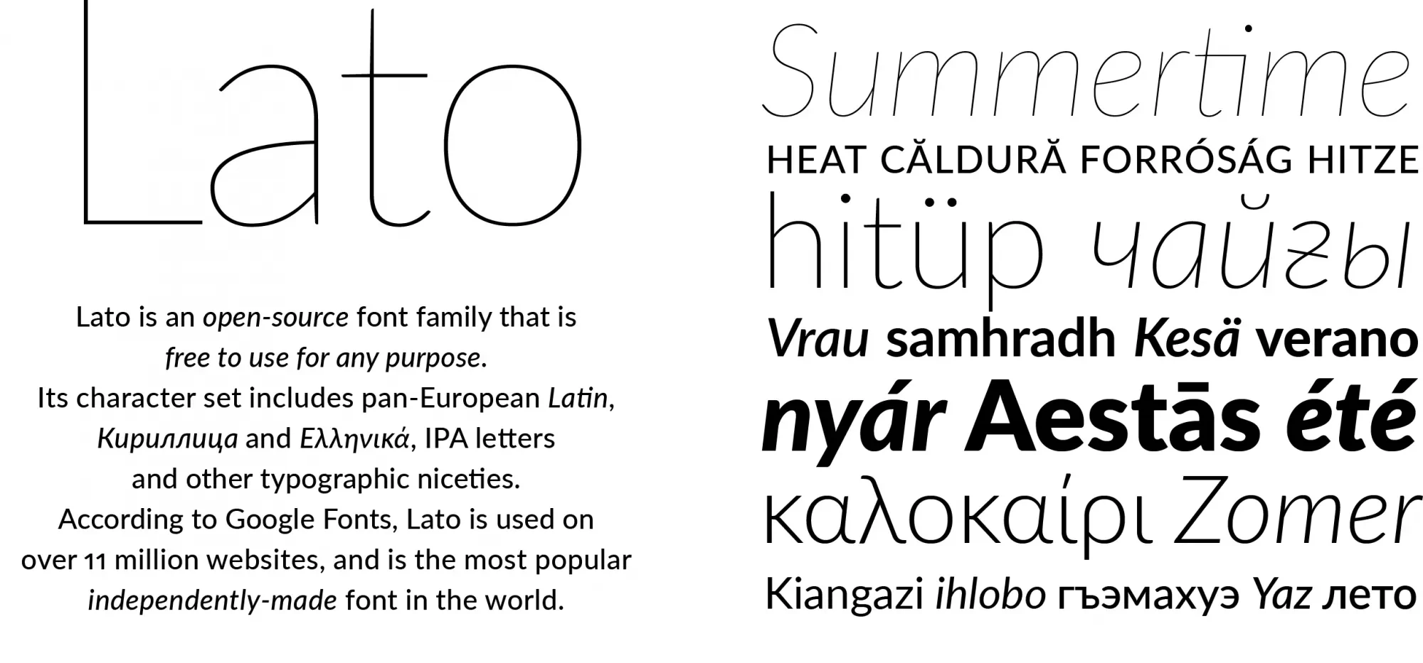 Font Lato