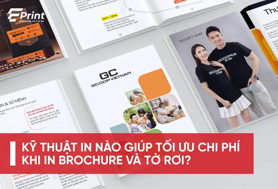 In brochure và tờ rơi