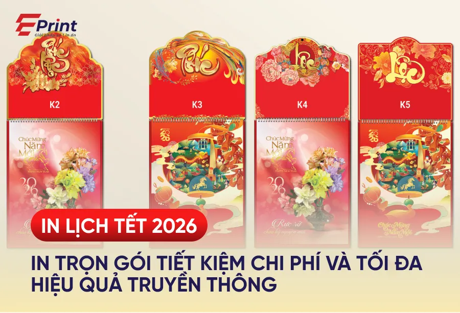 In lịch Tết trọn gói