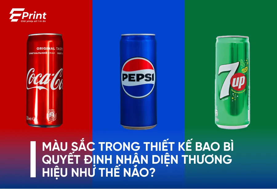 Màu sắc trong thiết kế bao bì