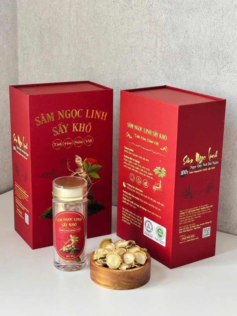 Thiết kế hộp sâm in nổi - sự kết hợp giữa thẩm mỹ và tinh tế