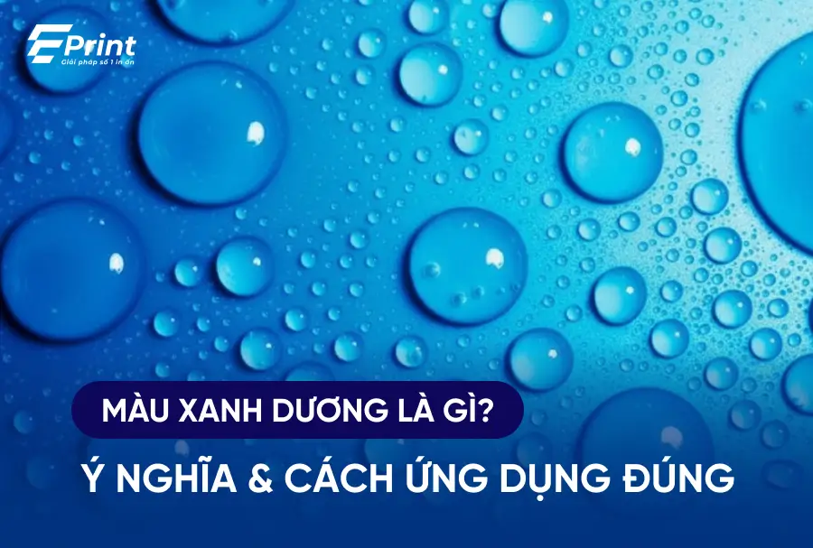 Màu xanh dương