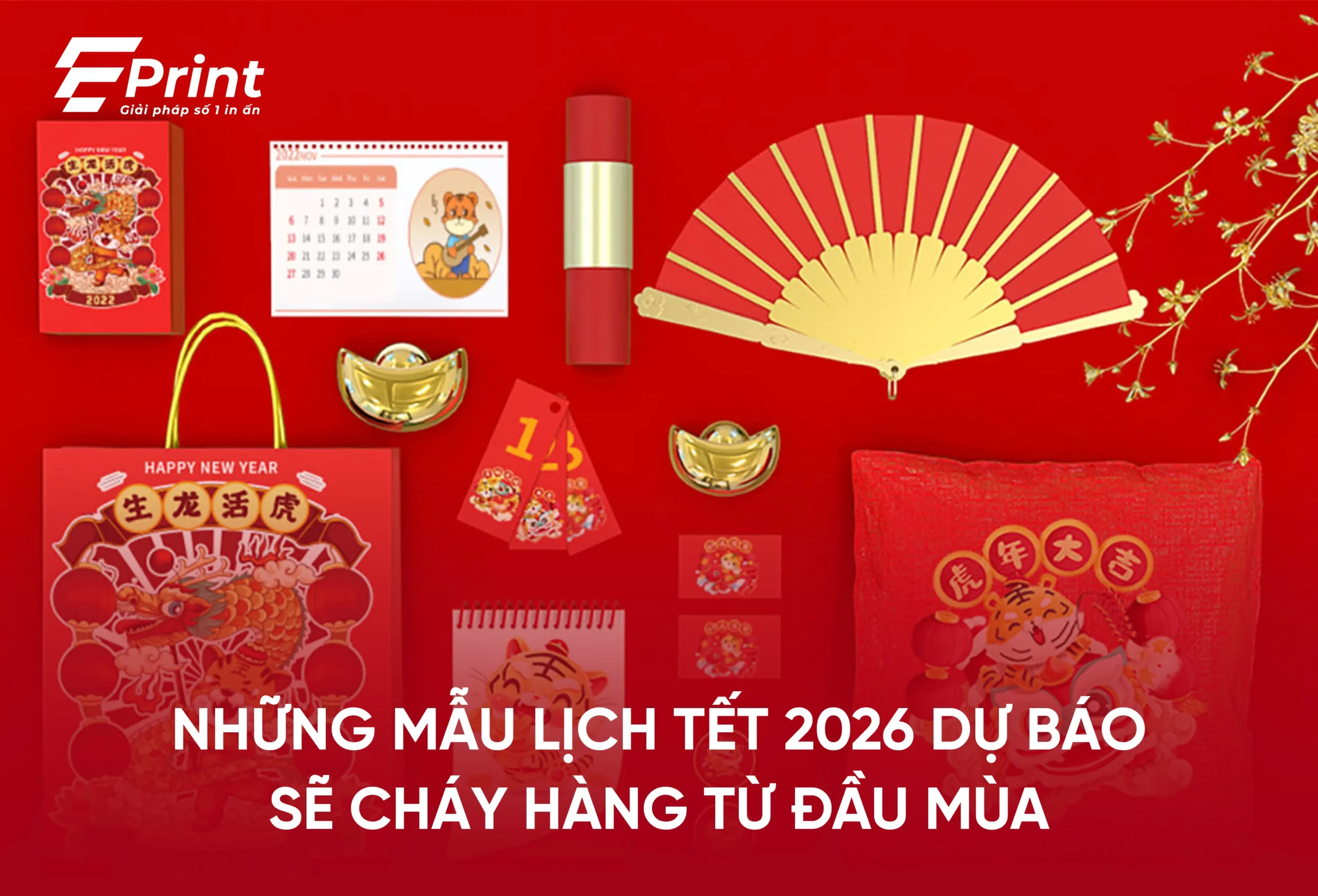 Những mẫu lịch Tết 2026 dự báo sẽ cháy hàng từ đầu mùa