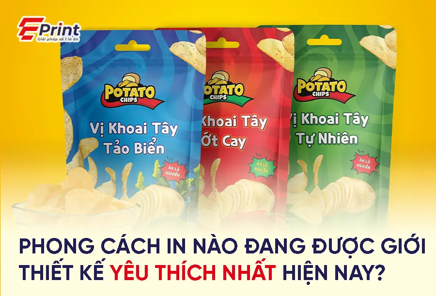Phong cách in nào đang được giới thiết kế yêu thích nhất hiện nay
