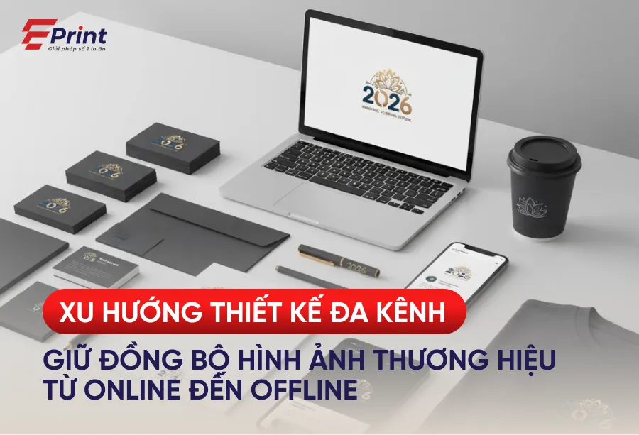 Xu hướng thiết kế đa kênh: Giữ đồng bộ hình ảnh thương hiệu từ online đến offline