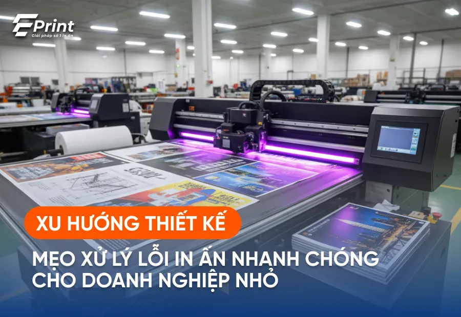 Xử lý lỗi in ấn