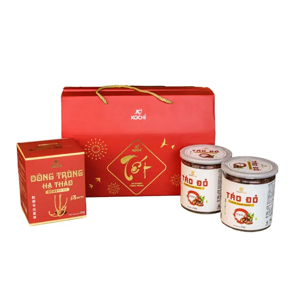 Xu hướng thiết kế hộp Đông Trùng Hạ Thảo 2026