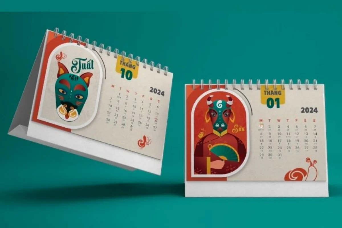 Xu hướng thiết kế lịch 2026