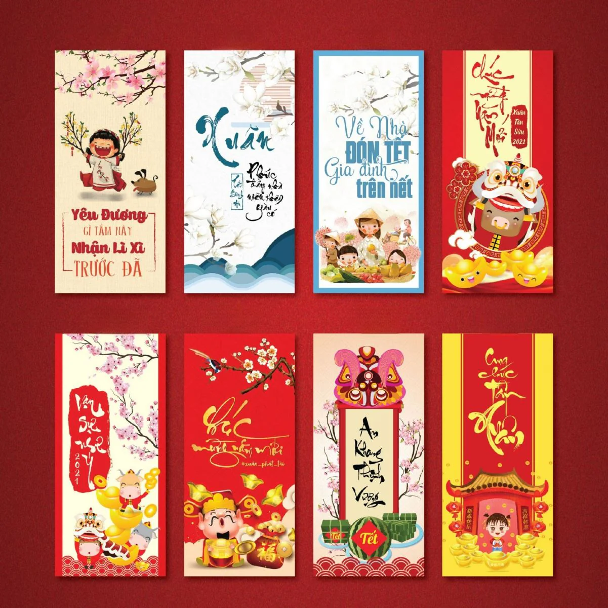 Kỹ thuật hoàn thiện giúp bao lì xì “lên đời” trong tích tắc