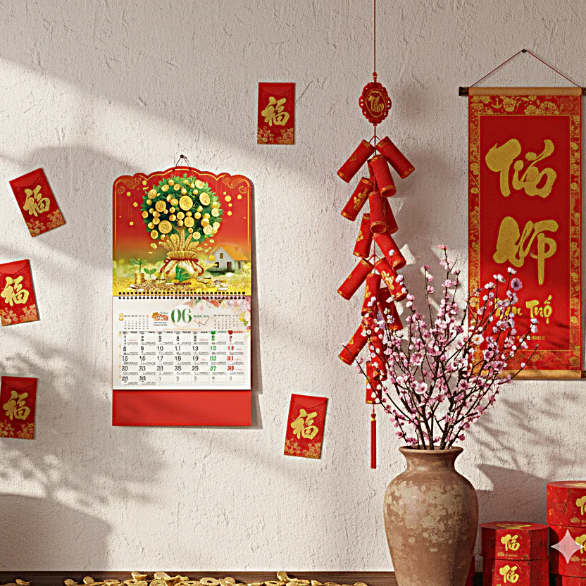 Tầm quan trọng của quy trình in lịch Tết