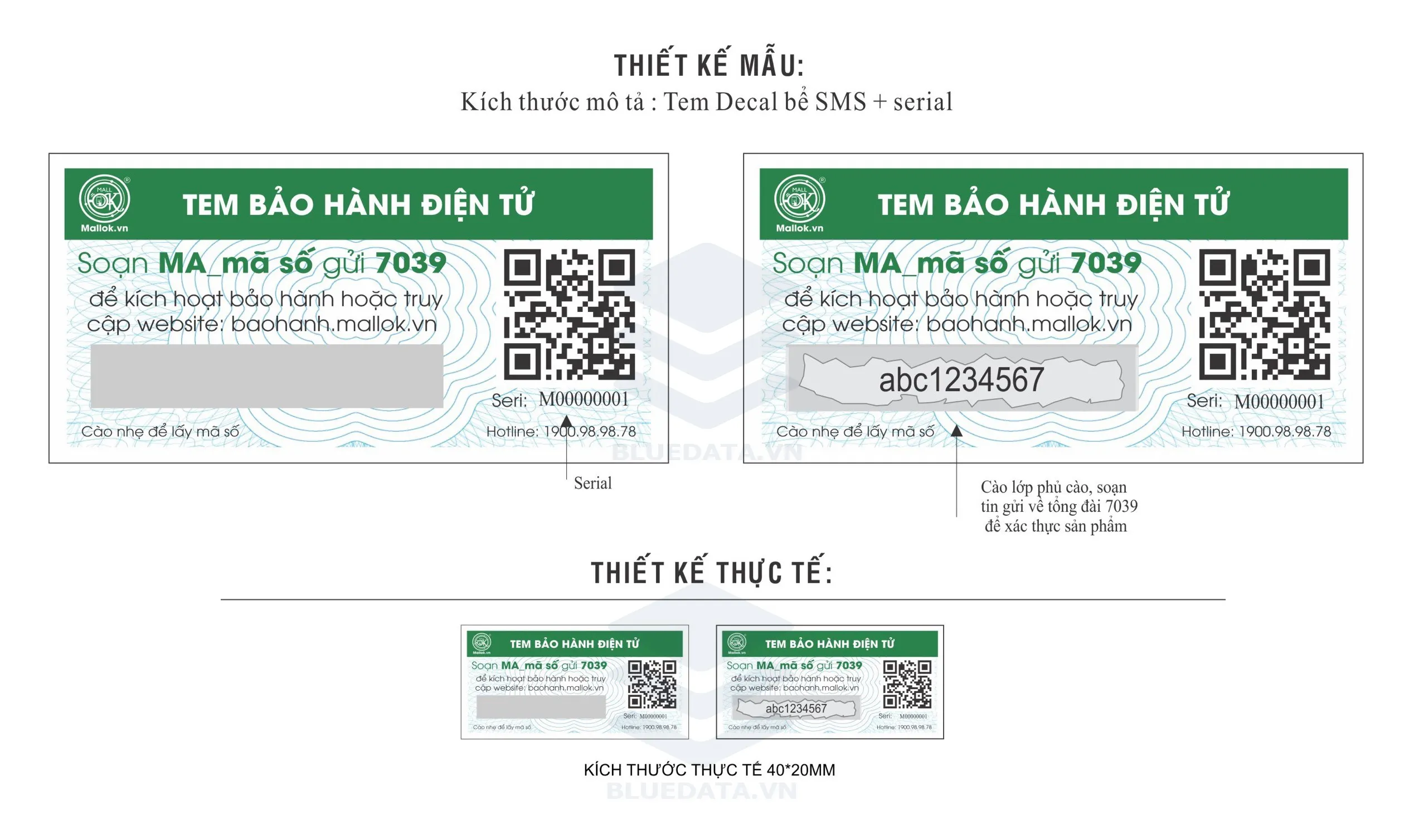 In tem bảo hành điện tử là gì?