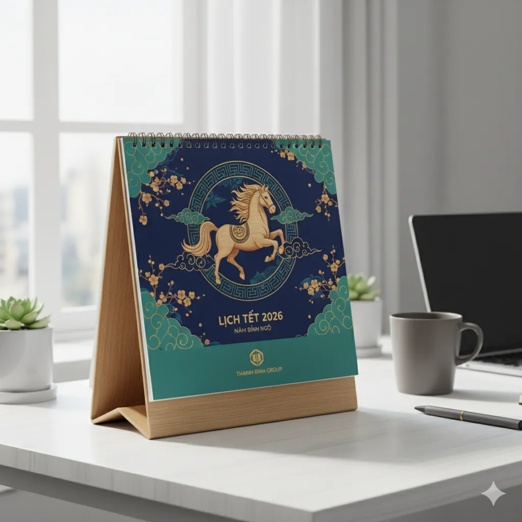Lựa chọn chất liệu phù hợp cho Lịch để bàn