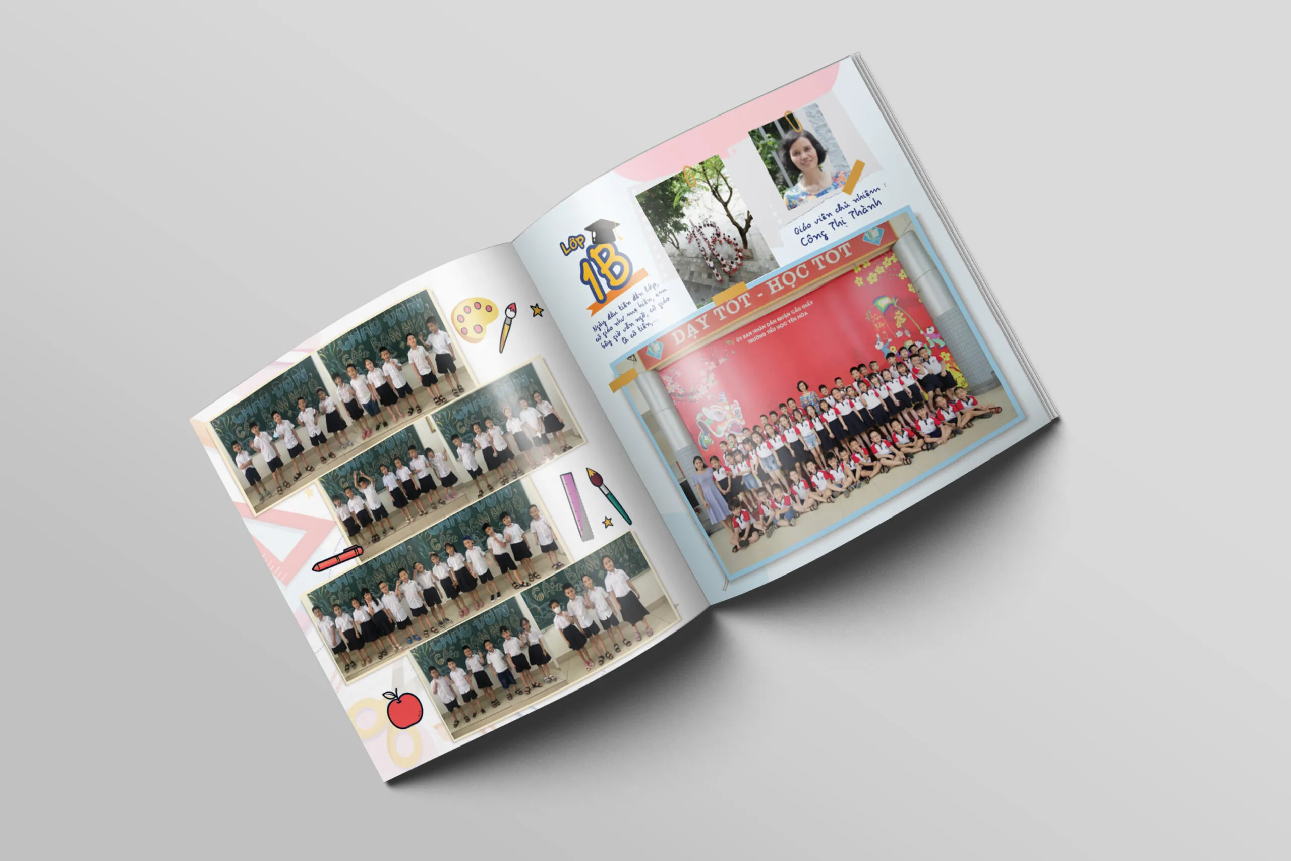 Bố cục cuốn kỷ yếu theo từng loại đối tượng